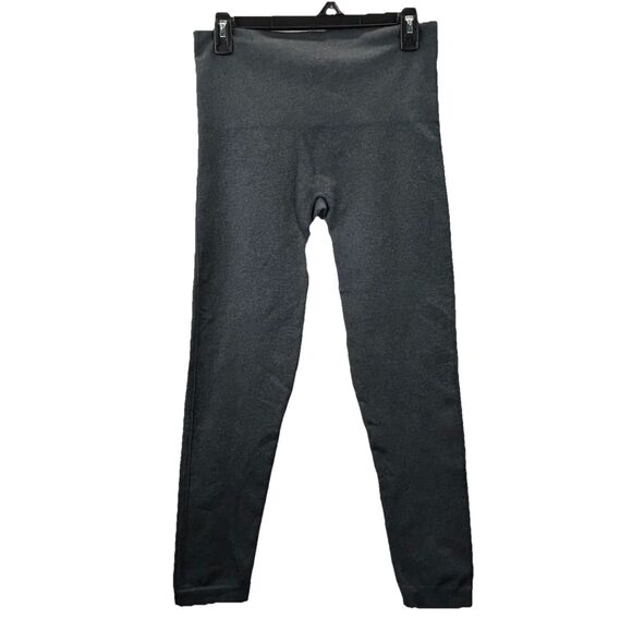 Spanx Pants - Spanx By Sara Blakely XL Athleisure Leggings Shapewear Charcoal Gray Cropped